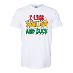 I Lick The Salt Swallow The Tequila Softstyle CVC T-Shirt