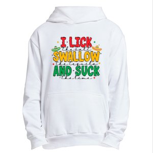 I Lick The Salt Swallow The Tequila Urban Pullover Hoodie