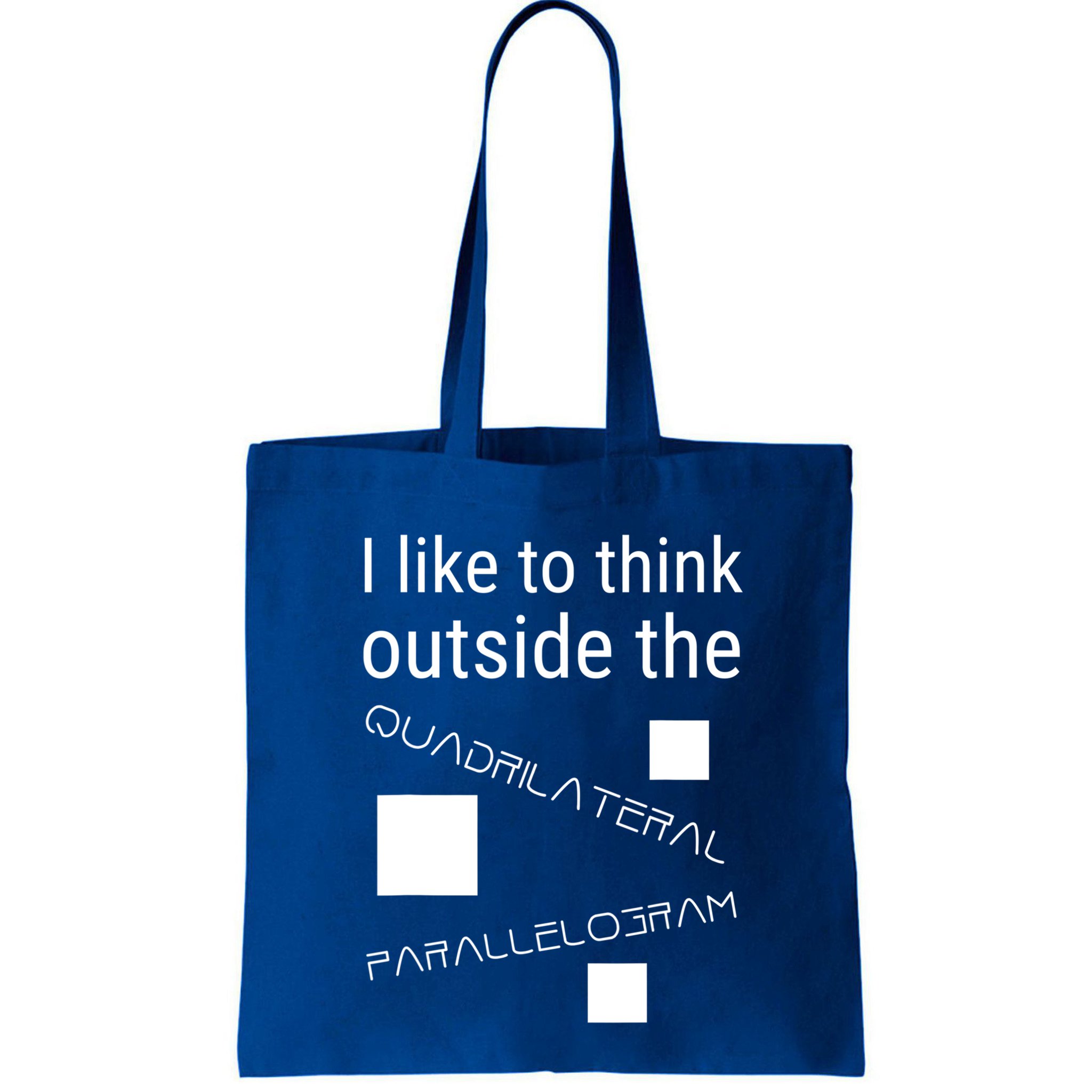 I Like To Think Outside Quadrilateral Parallelogram Gift Bag
