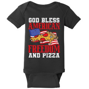 I Love Trump 2024 Drill Baby Drill 4th Of July Baby Bodysuit