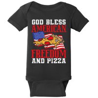 I Love Trump 2024 Drill Baby Drill 4th Of July Baby Bodysuit