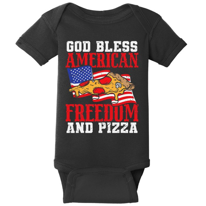 I Love Trump 2024 Drill Baby Drill 4th Of July Baby Bodysuit