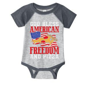 I Love Trump 2024 Drill Baby Drill 4th Of July Infant Baby Jersey Bodysuit