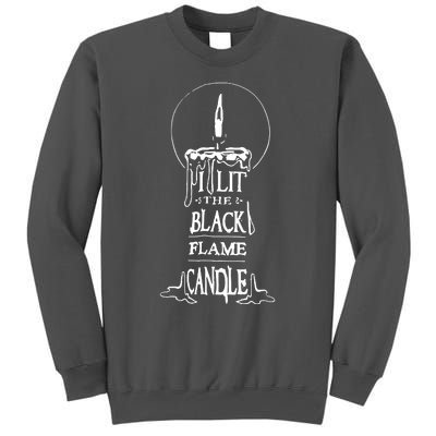 I Lit The Back Flame Candle Tall Sweatshirt