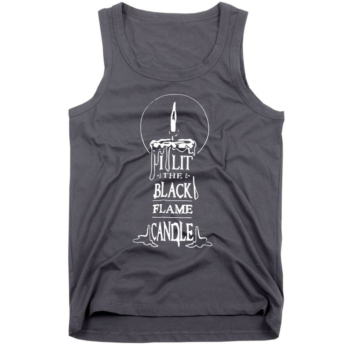 I Lit The Back Flame Candle Tank Top