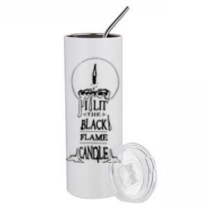 I Lit The Back Flame Candle Stainless Steel Tumbler