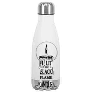 I Lit The Back Flame Candle Stainless Steel Insulated Water Bottle