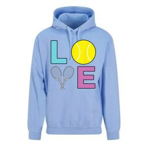 I Love Tennis Tennis Player Unisex Surf Hoodie