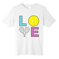 I Love Tennis Tennis Player Tall Fusion ChromaSoft Performance T-Shirt