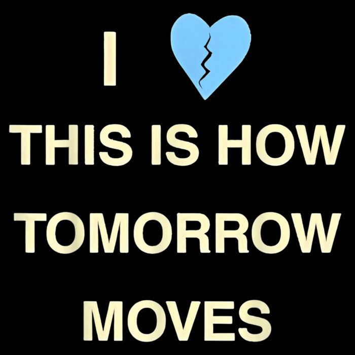 I Love This Is How Tomorrow Moves Cropped Pullover Crew