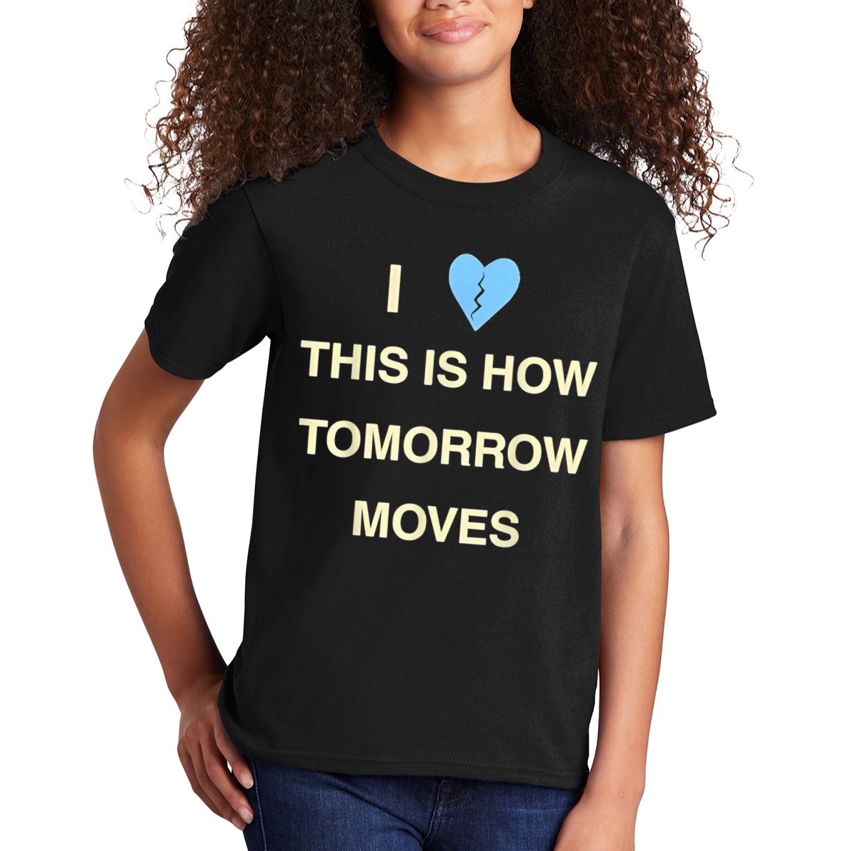 I Love This Is How Tomorrow Moves Kids T-Shirt