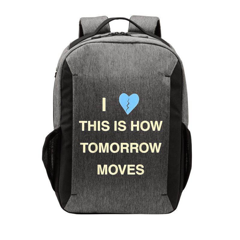I Love This Is How Tomorrow Moves Vector Backpack