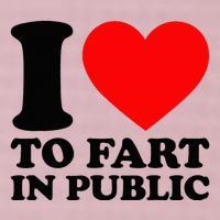 I Love To Fart In Public 25L Jumbo Tote