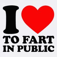 I Love To Fart In Public Cooling Performance Crew T-Shirt