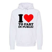 I Love To Fart In Public Premium Hoodie