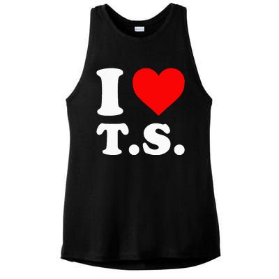 I Love T.S Ladies PosiCharge Tri-Blend Wicking Tank