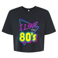 I Love the 80's I Love the 80s Bella+Canvas Jersey Crop Tee