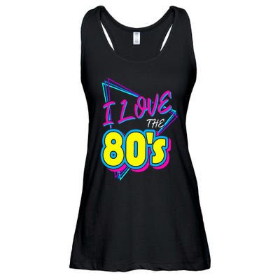 I Love the 80's I Love the 80s Ladies Essential Flowy Tank