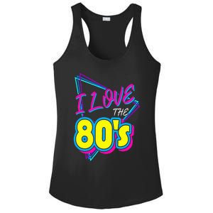 I Love the 80's I Love the 80s Ladies PosiCharge Competitor Racerback Tank