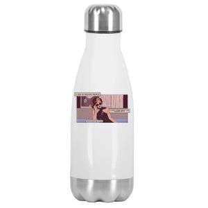 I Like To Provoke People Stainless Steel Insulated Water Bottle