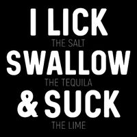 I Lick The Salt Swallow The Tequila And Suck Lime Cropped Pullover Crew