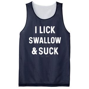 I Lick The Salt Swallow The Tequila And Suck Lime Mesh Reversible Basketball Jersey Tank