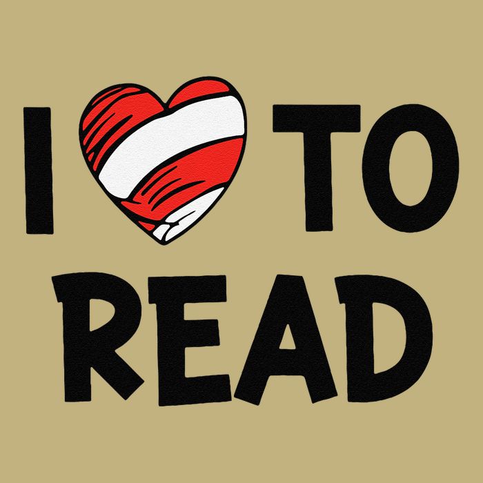 I Love To Read Heart Read Red And White Stripe Animated Cat Cooling Performance Long Sleeve Crew