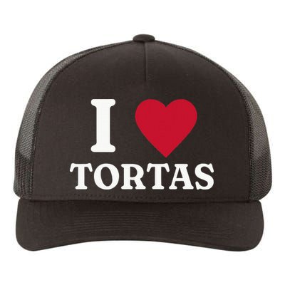 I Love Tortas Mexican Food Yupoong Adult 5-Panel Trucker Hat