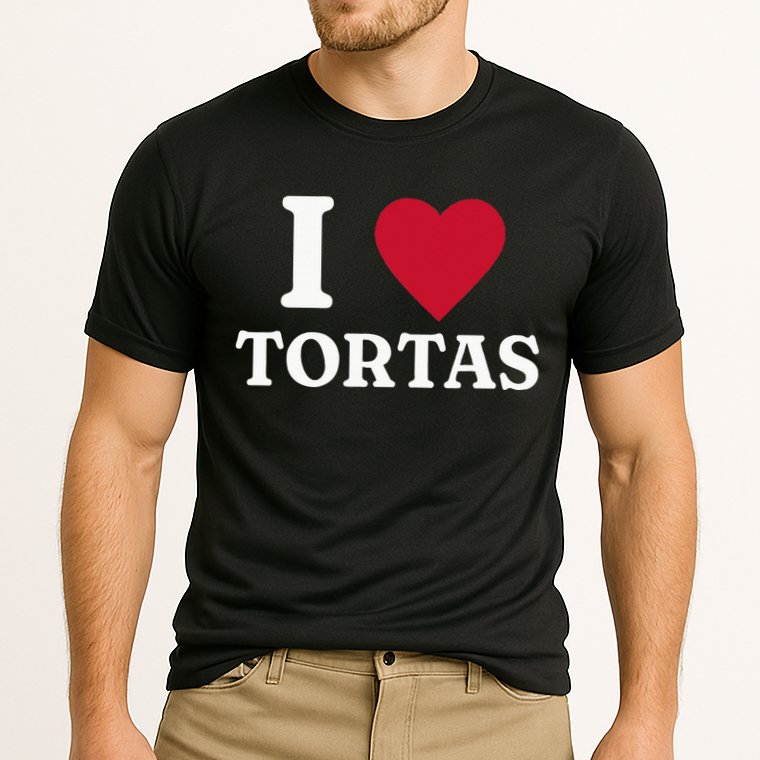 I Love Tortas Mexican Food Cooling Performance Crew T-Shirt