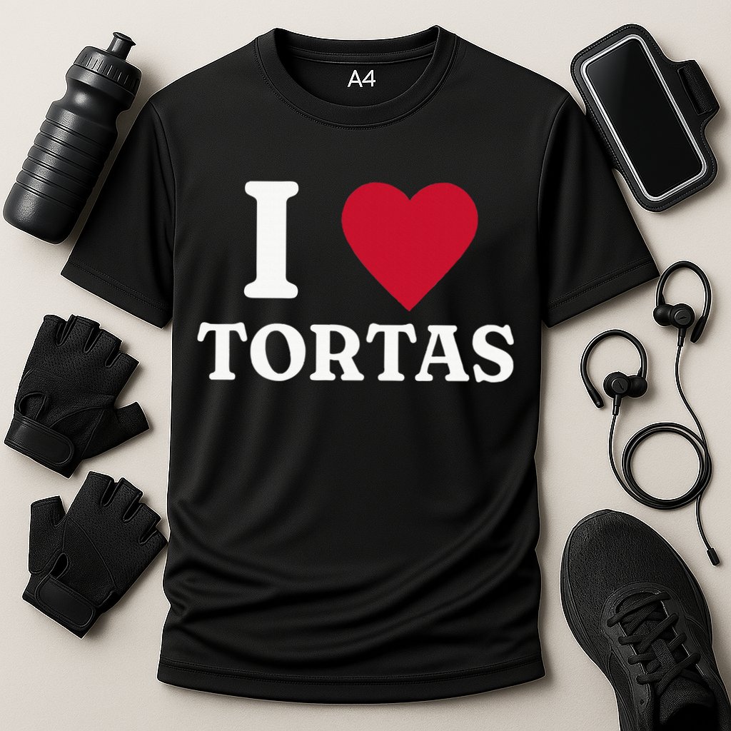 I Love Tortas Mexican Food Cooling Performance Crew T-Shirt