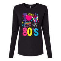 I Love The 80s 80's Party Retro Womens Cotton Relaxed Long Sleeve T-Shirt