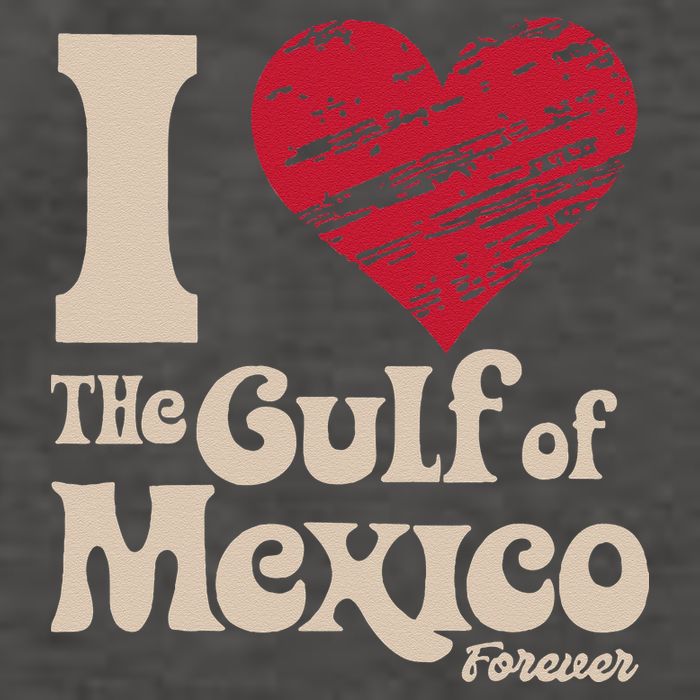 I Love The Gulf Of Mexico Forever Vector Backpack