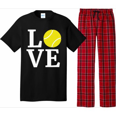 I Love Tennis Pajama Set