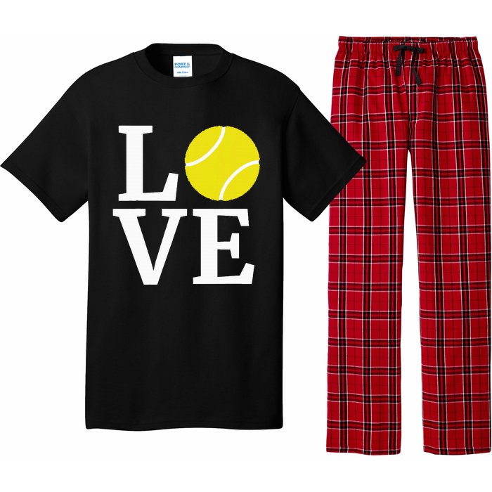 I Love Tennis Pajama Set