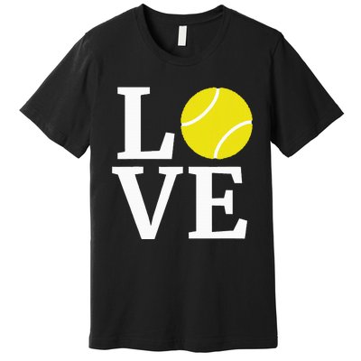 I Love Tennis Premium T-Shirt