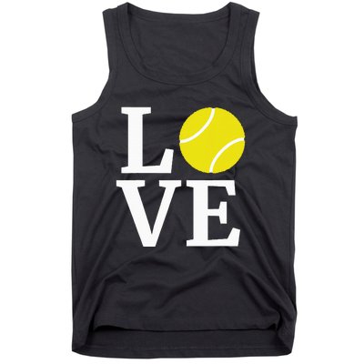 I Love Tennis Tank Top