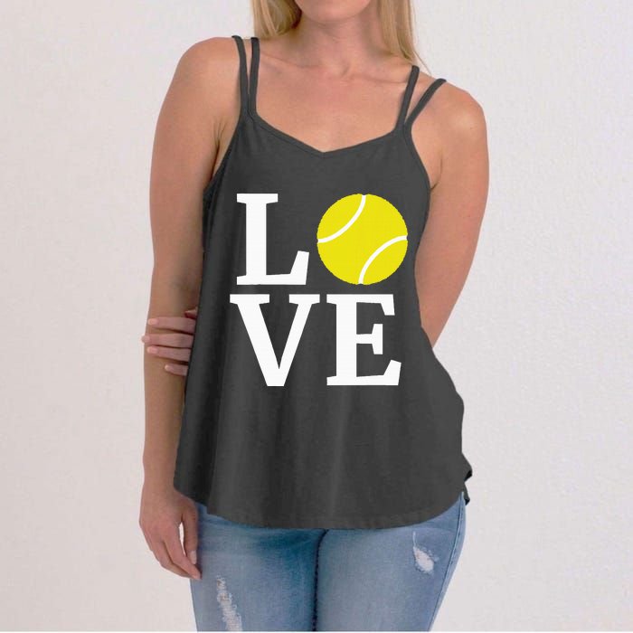 I Love Tennis Women's Strappy Tank