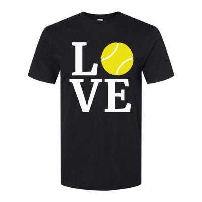 I Love Tennis Softstyle® CVC T-Shirt