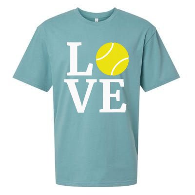 I Love Tennis Sueded Cloud Jersey T-Shirt