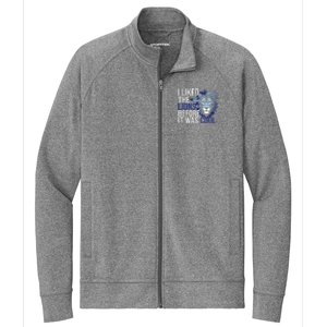 I Liked The Lions Before It Was Cool Stretch Full-Zip Cadet Jacket