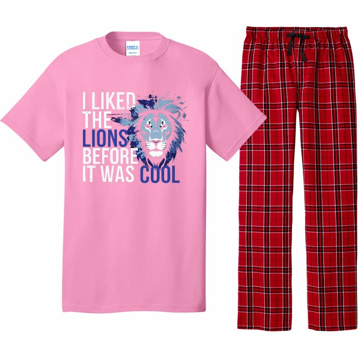 I Liked The Lions Before It Was Cool Pajama Set