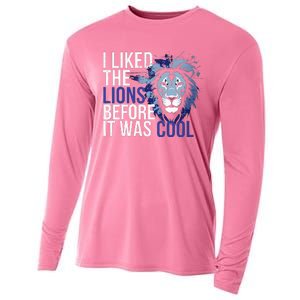 I Liked The Lions Before It Was Cool Cooling Performance Long Sleeve Crew