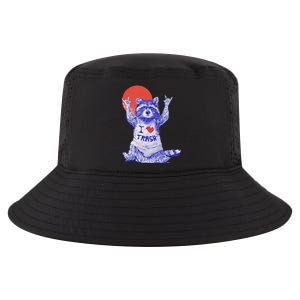 I Love Trash Raccoon Japanese Retro Style Cool Comfort Performance Bucket Hat