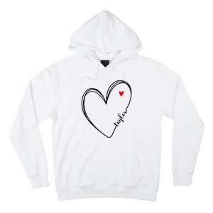 I Love Taylor Personalized Heart Design For G.I.R.L.S Hoodie