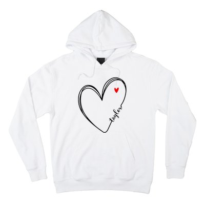 I Love Taylor Personalized Heart Design For G.I.R.L.S Hoodie