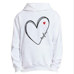 I Love Taylor Personalized Heart Design For G.I.R.L.S Urban Pullover Hoodie