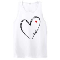 I Love Taylor Personalized Heart Design For G.I.R.L.S PosiCharge Competitor Tank