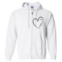 I Love Taylor Personalized Heart Design For G.I.R.L.S Full Zip Hoodie