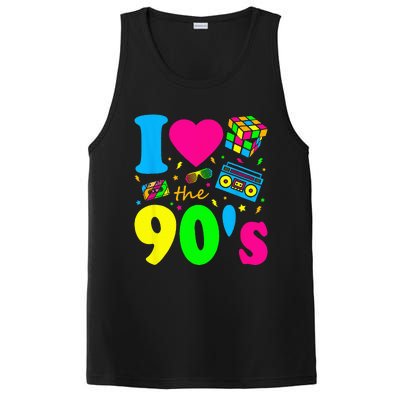 I Love the 90's Nineties Party Dress Retro PosiCharge Competitor Tank