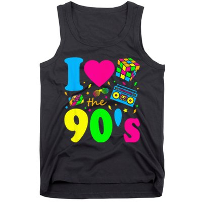 I Love the 90's Nineties Party Dress Retro Tank Top